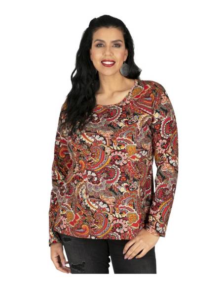 Camiseta Corta Multicolor - TUP6029G