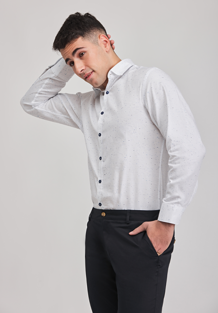 Camisa Hombre M/L Botonato