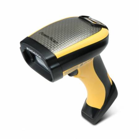 Lector de códigos de barras Datalogic PowerScan PBT9501, 2D, HD, DPM, Bluetooth, negro/amarillo