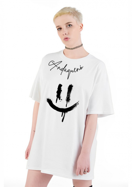 Camiseta Oversize ANDAQUENO - Ref: 15607