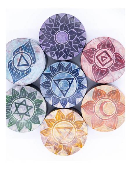 Joyeros de piedras 7 chakras - RPQ0002