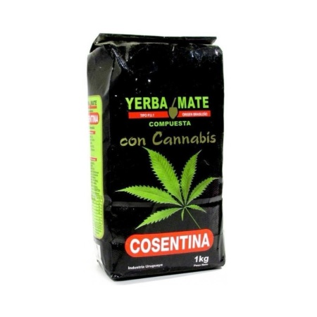 Yerba Mate Cosentina con Cannabis 1Kg