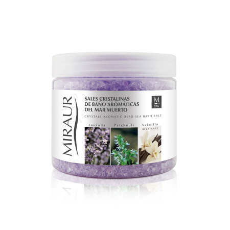 Sales Cristalinas Aromáticas Lavanda, Vainilla & Patchouli