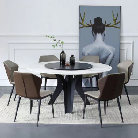 Mesa de Comedor Plegable de Madera Nórdica Multifuncional - Euyigo