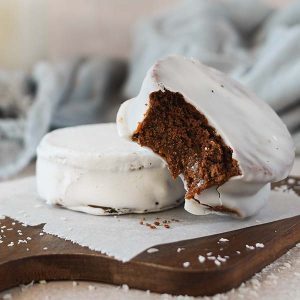 Alfajores de Choco Blanco