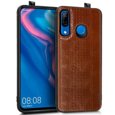 Carcasa COOL para Huawei P Smart Z / Honor 9X Leather Piel Marrón