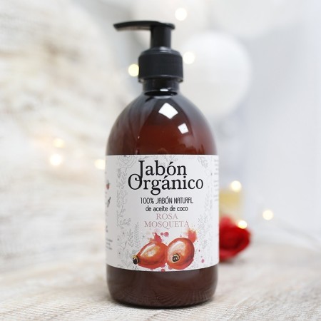 Jabón orgánico 500ml - Rosa mosqueta