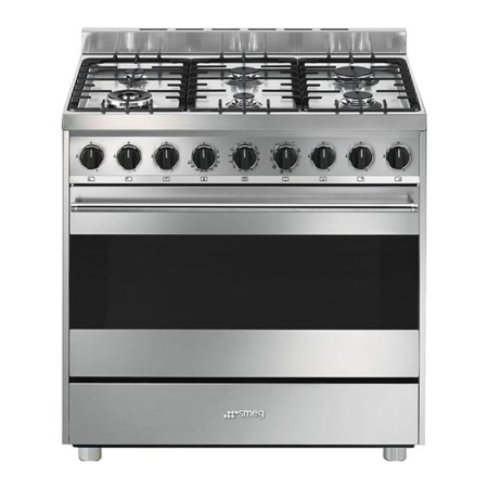 Cocina a gas Smeg B91GMXI9