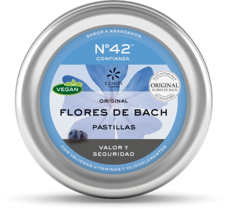 Pastillas Flores de Bach Nr.42 “Confianza” – Sin azúcar