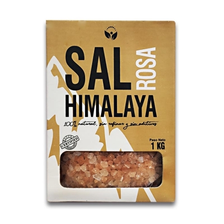 Sal Rosa del Himalaya Granulada 1Kg. Tedoysalud