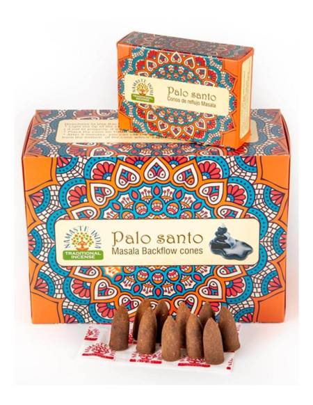 Cono de Reflujo Palo Santo - Namaste India - CR-NI-PS