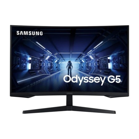 Monitor led gaming 27pulgadas samsung odyssey lc27g55tqbuxen curvo - va - wqhd - hdmi - dp - 144hz - 1ms - vesa 75 x 75