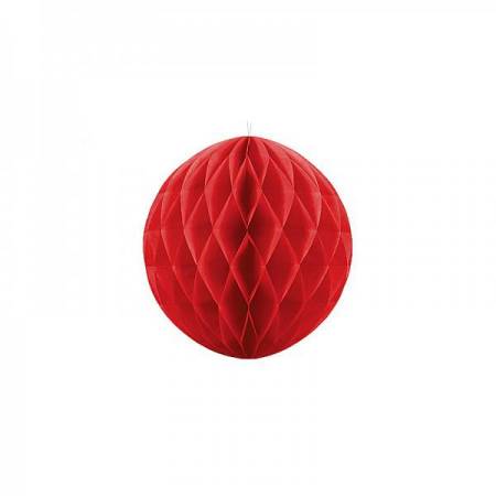 POMPONES NIDO 20CM ROJO