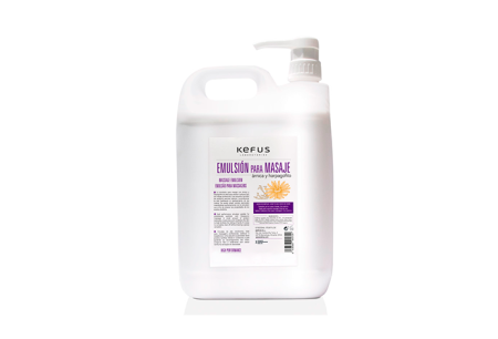 Emulsión para Masaje Profesional Árnica y Harpagofito Kefus (5000 ml)