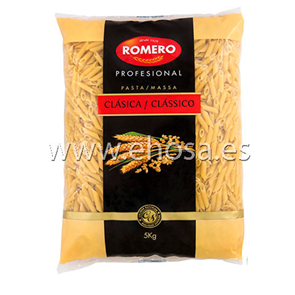 Macarrones Plumas Nº 3 Romero(Saco 5 Kg)