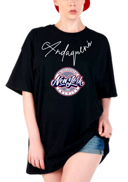 Camiseta Oversize ANDAQUENO - Ref: 8817