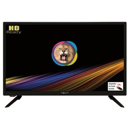 Tv nevir 24pulgadas led hd ready - nvr - 7711 - 24rd2 - n - tdt hd - hdmi - usb - r incluye adaptador 12v.