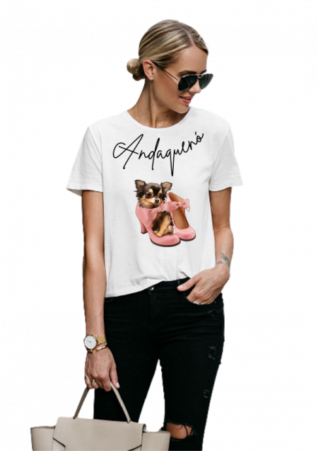 Camiseta mujer ANDAQUENO - Ref: 10172