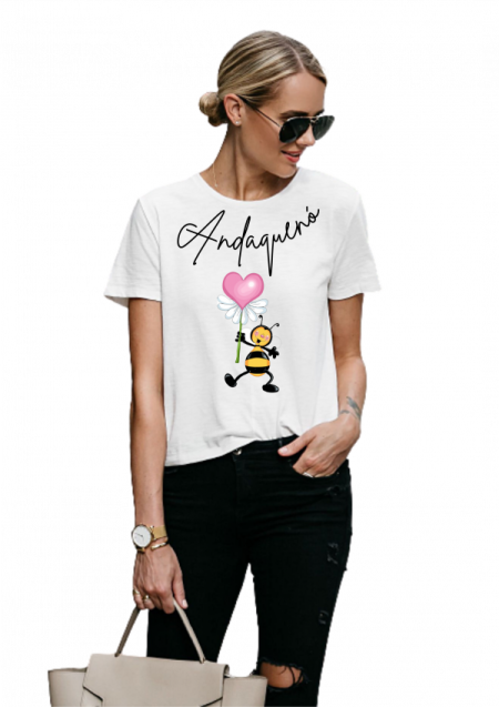 Camiseta mujer ANDAQUENO - Ref: 10070