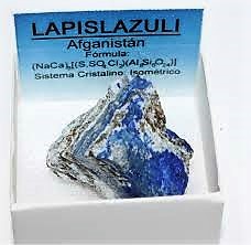 PIEDRA en bruto, natural  LAPIZLAZULI