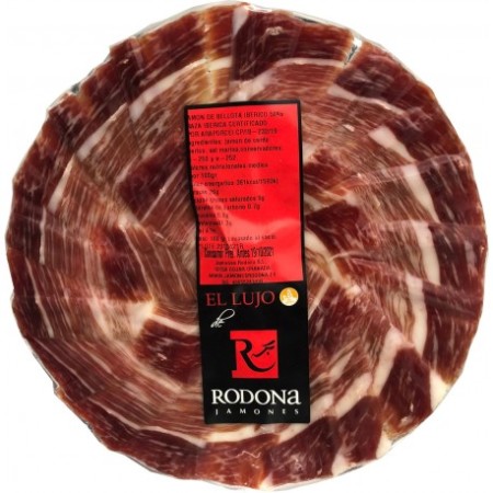 10 sobres jamón de Bellota Ibérico 50% Raza Ibérica Granada a cuchillo