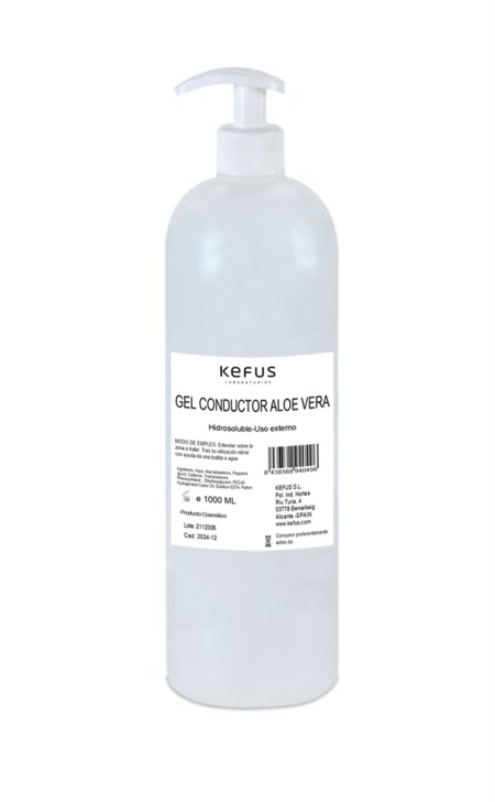 Gel Conductor de Aloe Vera Kefus (1000 ml)