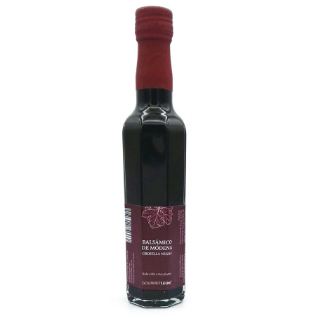 Vinagre Balsámico de Módena con grosella negra 250 ml