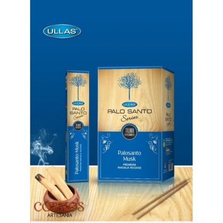 **A3-Caja varas Almizcle Palo Santo Series ULLAS 180gr