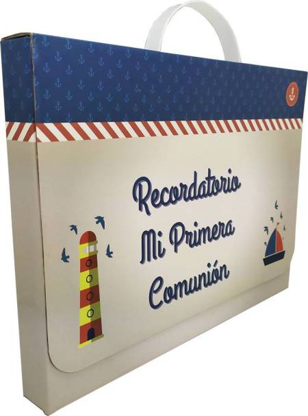 LIBRO COMUNIÓN  EN CAJA DE REGALO NIÑO