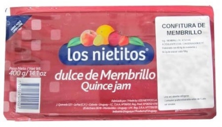 Dulce de Membrillo Los Nietitos 24 400g