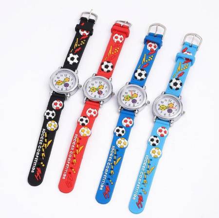 RELOJ FÚTBOL SILICONA - RELOJES INFANTILES NIÑOS