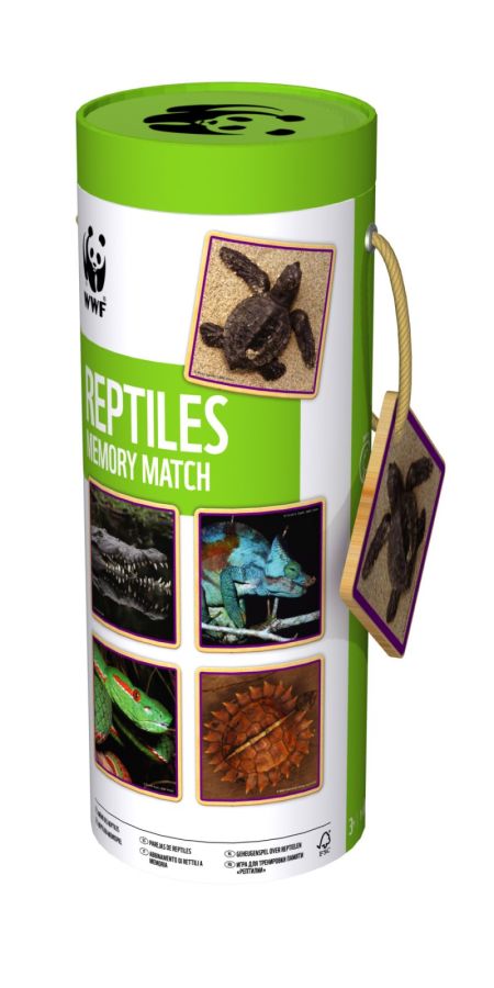 Juego de Memoria Gigante - Reptiles