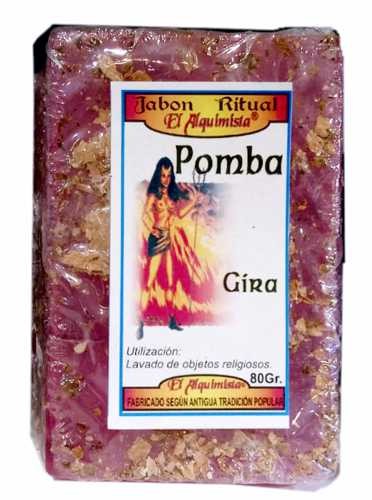 JABON POMBA GIRA ( pompa Gira) hecho a mano con hierbas 100g