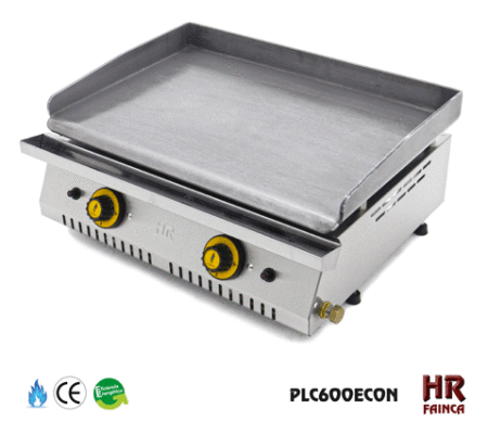 Plancha de gas PLC 600 sobremesa