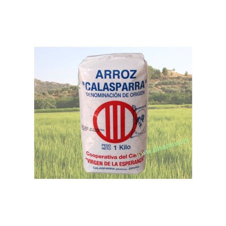 ARROZ CALASPARRA PAQUETE /1KG