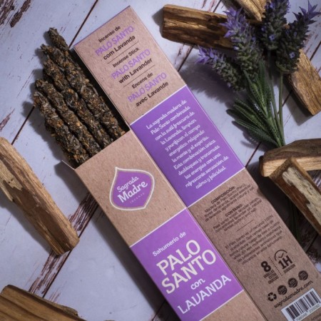 2 Pack Incienso Palo Santo - Lavanda - Sagrada Madre