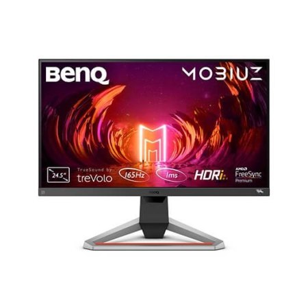 Monitor led gaming 24.5pulgadas benq mobiuz ex2510s ips - fhd - hdmi - dp - 165hz - 1ms - regulable - vesa