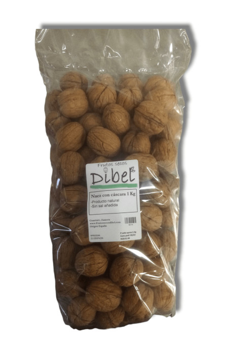 Nueces con cáscara 1 Kg