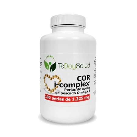 Cor I-Complex (Omega3 de Pescado) 100Perlas/1325Mg. Tedoysalud.