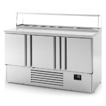 Mesa refrigerada para ensaladas Serie 700 ME PIZZA – INFRICO - ME 1003 PIZZA