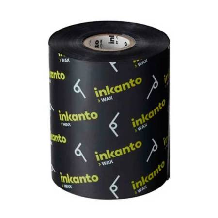 Ribbon ARMOR Inkanto AWR 8 110 mm x 300 m, negro, hacia fuera