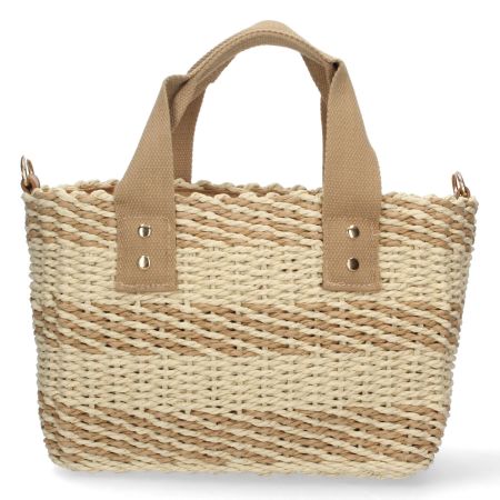 Bolso de mano Beige