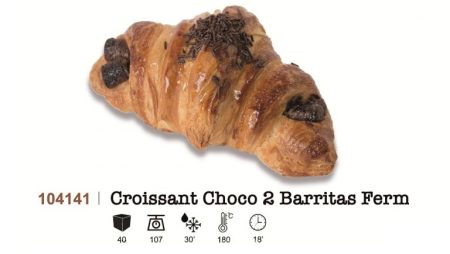 Croissant Choco 2 Barritas Ferm