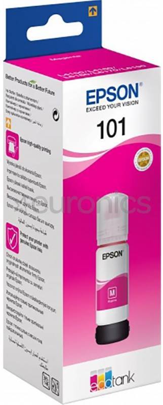 Vial de tinta Epson 101 EcoTank, magenta