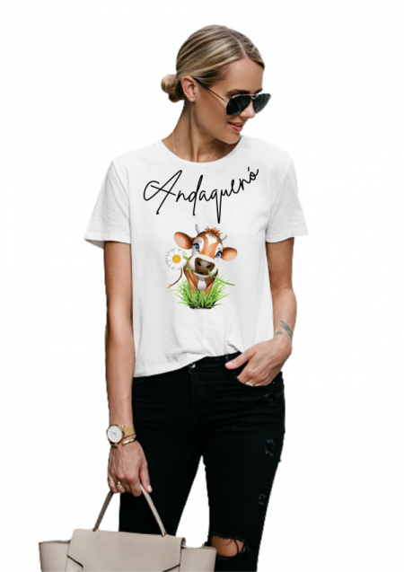 Camiseta mujer ANDAQUENO - Ref: 9998