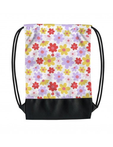 Mochila Cuerdas Flores