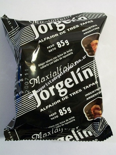 Alfajor Jorgelín Triple Chocolate