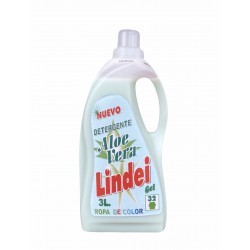 Caja LINDEI Detergente Ropa Gel Aloe Vera (4 x 3L)