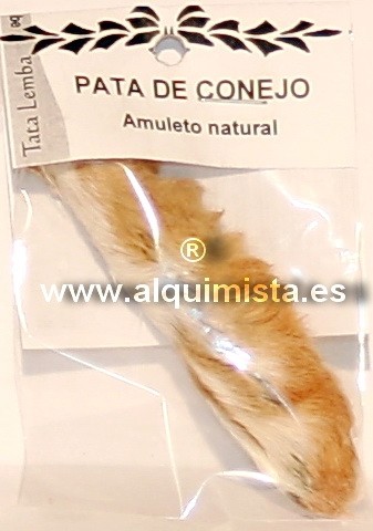 AMULETOS PATA DE CONEJO