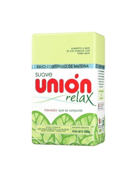 Yerba Mate Unión Relax 500gr